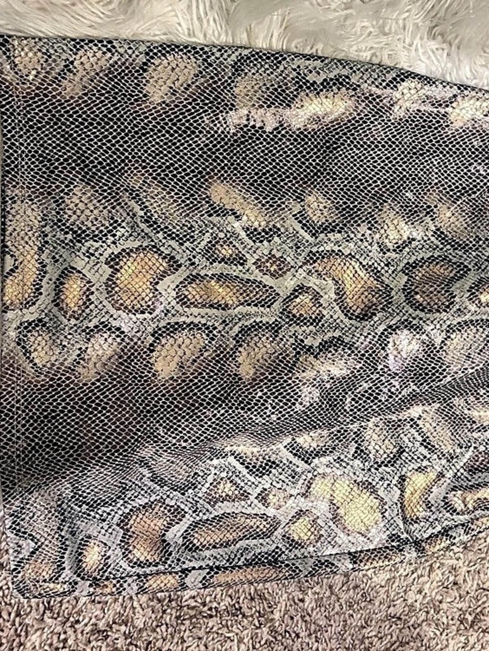Fashion Nova Women's Snake Print Vest